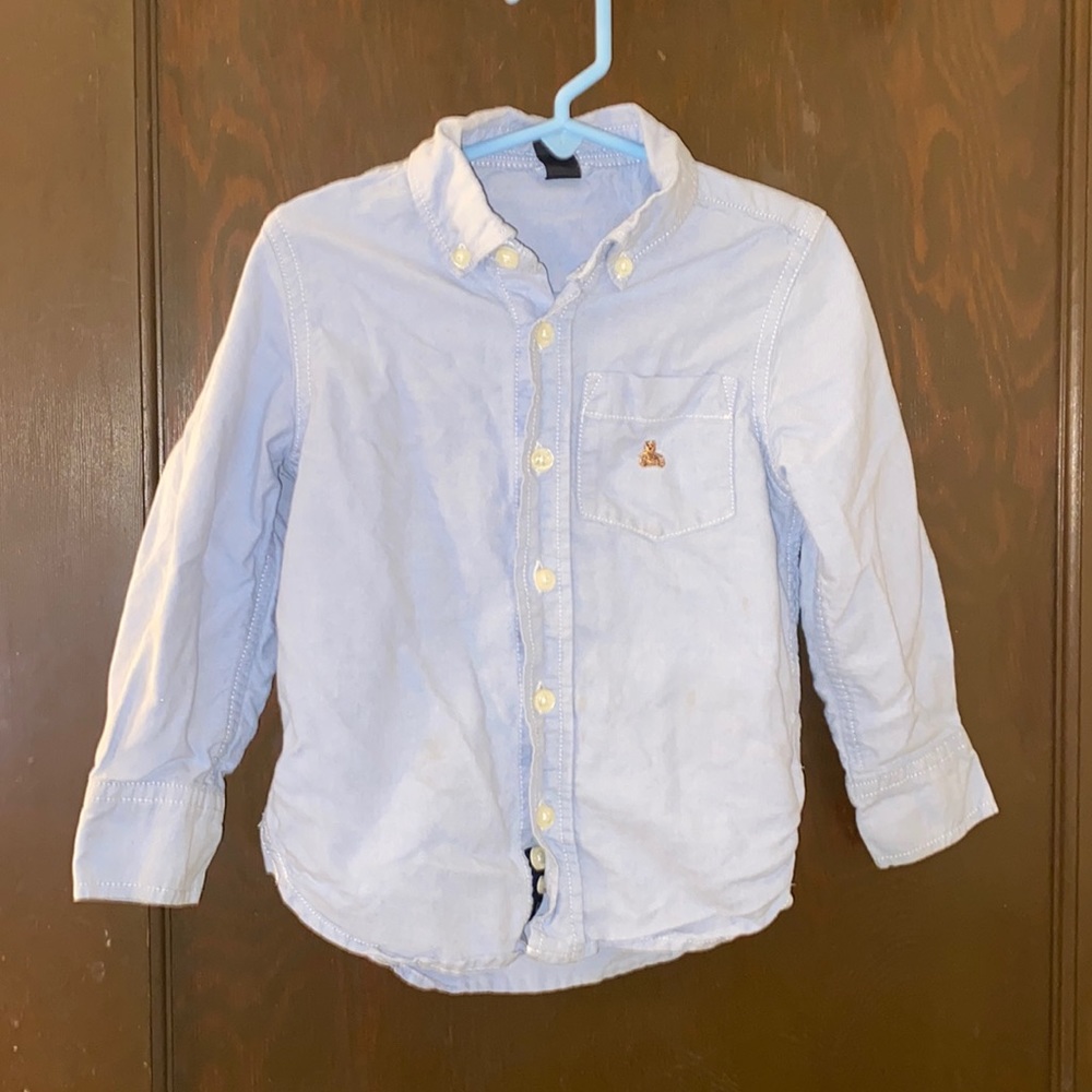 Baby Gap light blue button down Oxford size 4T